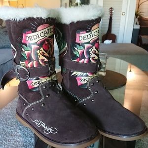 Ed Hardy Women's Boots - Authentic - Size 7